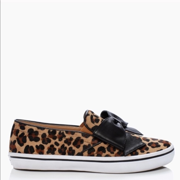 kate spade Shoes - Kate Spade Leopard Print Slip On Sneakers